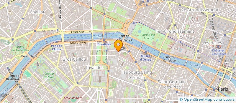 localisation de l'entreprise ETAPE 2000 SARL à PARIS