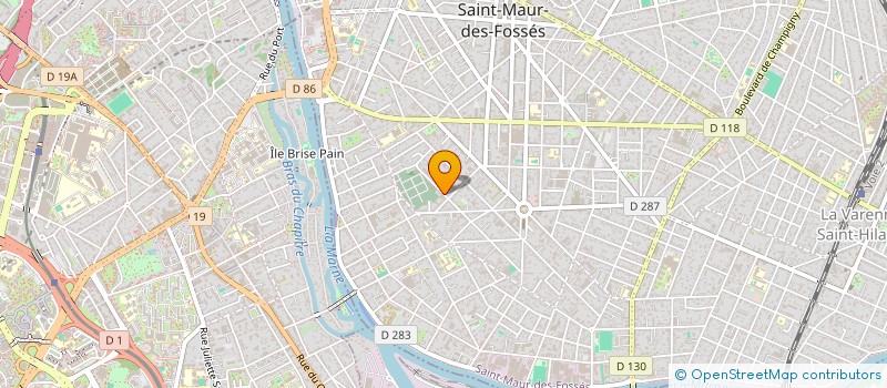 localisation de l'entreprise ETAPE 30 à SAINT-MAUR-DES-FOSSES