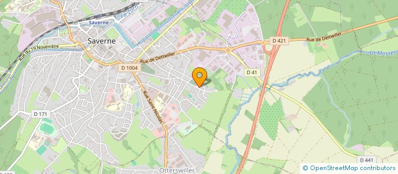 localisation de l'entreprise ETAPE  SAVERNE