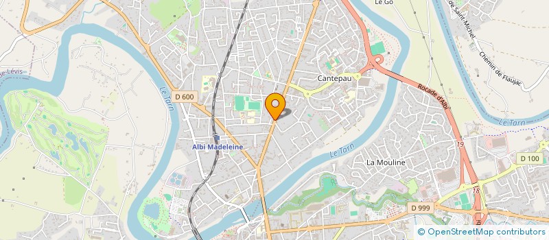 localisation de l'entreprise ETAPE ALBIGEOISE  ALBI