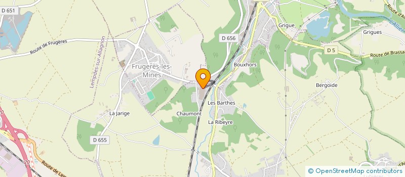 localisation de l'entreprise ETAPE AUVERGNE à VERGONGHEON