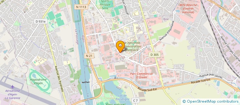 localisation de l'entreprise ETAPE CONDUITE à BOE