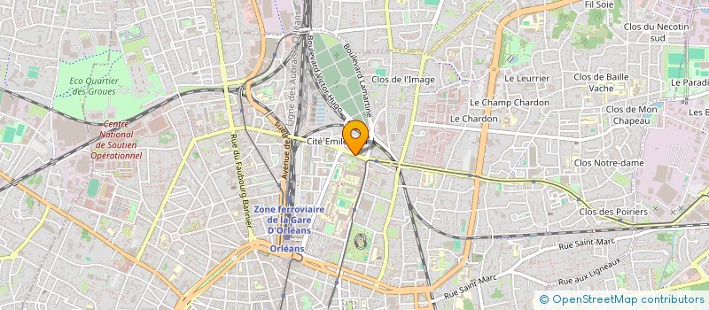 localisation de l'entreprise ETAPE SOLOGNOTE à ORLEANS