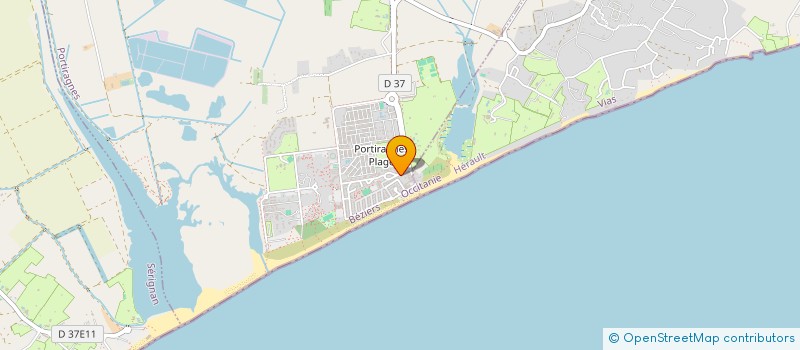 localisation de l'entreprise ETAPE VACANCES à PORTIRAGNES