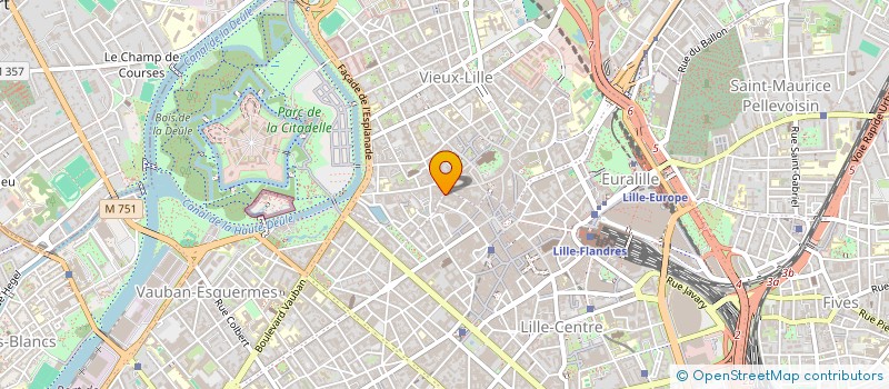 localisation de l'entreprise ETAPLES 62 à LILLE