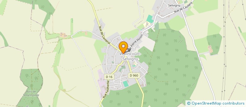 localisation de l'entreprise ETAR GALAND à ESNES