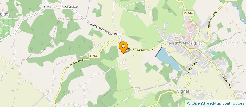 localisation de l'entreprise ETAR LACADEE  ARZACQ-ARRAZIGUET