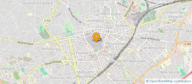 localisation de l'entreprise ETAT D'AME à NIMES
