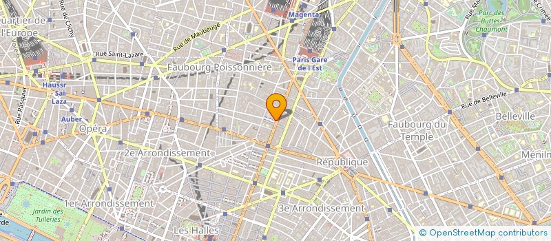 localisation de l'entreprise ETAT D ESPRIT à PARIS