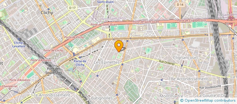 localisation de l'entreprise ETAT DE LA CULTURE  PARIS