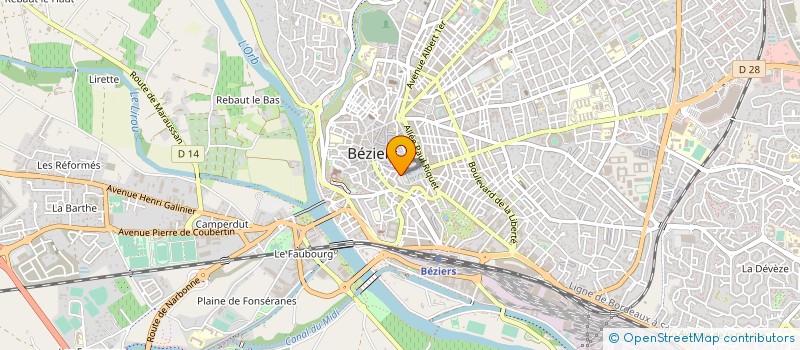 localisation de l'entreprise ETAT DES LIEUX à BEZIERS
