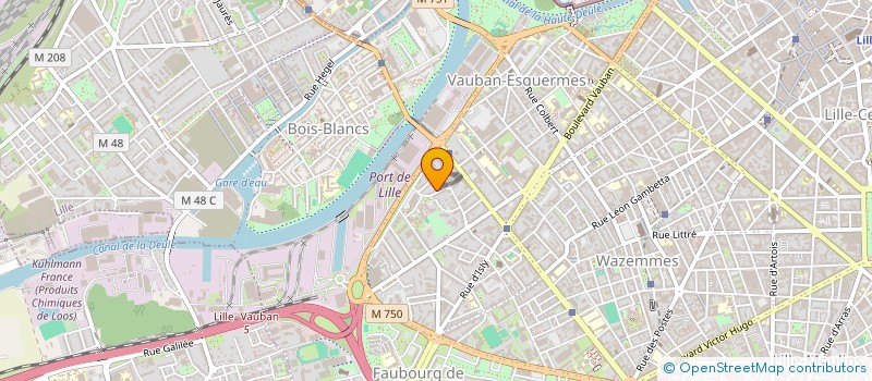 localisation de l'entreprise ETAT SECOND à LILLE