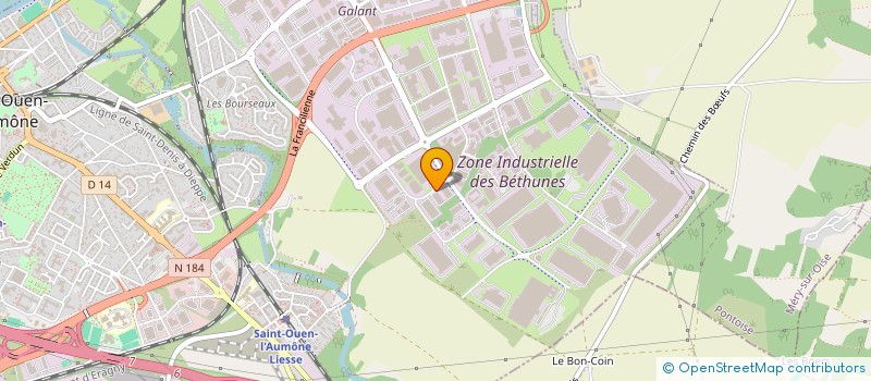 localisation de l'entreprise ETATRON FRANCE à SAINT-OUEN-L'AUMONE