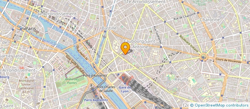 localisation de l'entreprise ETATS D'AMES  PARIS