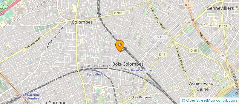 localisation de l'entreprise ETATS DES LIEUX à BOIS-COLOMBES