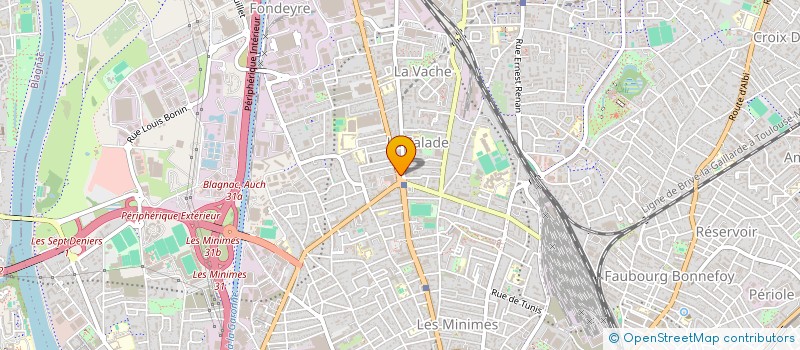 localisation de l'entreprise ETATS UNIS CONDUITE à TOULOUSE