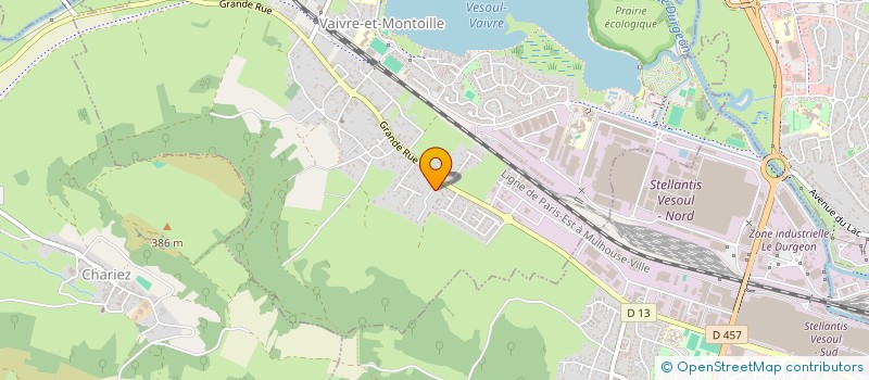 localisation de l'entreprise ETATYS  VILLERS-LE-SEC