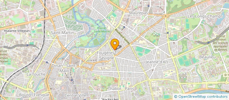 localisation de l'entreprise ETAYAGE à RENNES