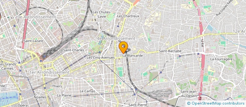 localisation de l'entreprise ETB à MARSEILLE