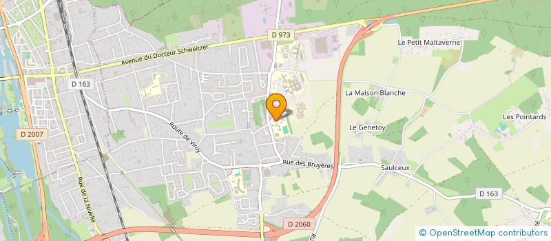 localisation de l'entreprise ETB REG ENSEIGNT ADAPTE SIMONE VEIL à AMILLY