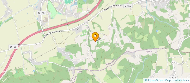 localisation de l'entreprise ETB SERVICES  MARENNES