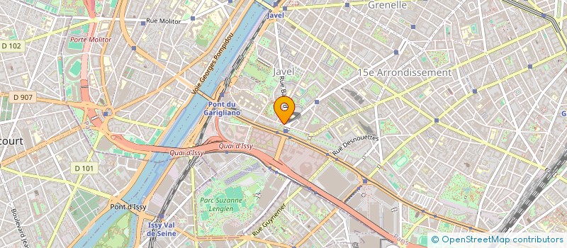 localisation de l'entreprise ETC.  PARIS