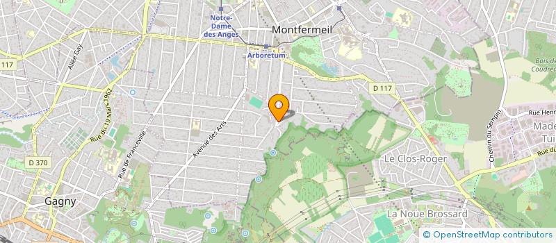 localisation de l'entreprise ETC à MONTFERMEIL