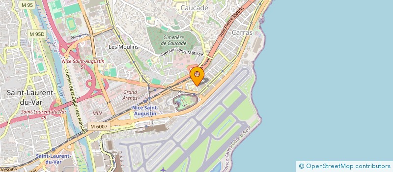 localisation de l'entreprise ETC  NICE