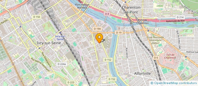 localisation de l'entreprise ETC AUDIOVISUEL à IVRY-SUR-SEINE