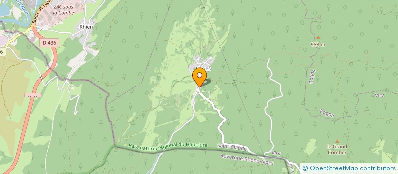 localisation de l'entreprise ETC...CONSEIL  VIRY