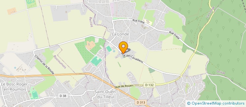 localisation de l'entreprise ETC ERIC TABOUELLE CONSEIL  LA LONDE