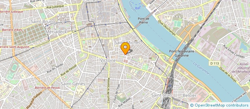 localisation de l'entreprise ETC (EUROPE TRAVAUX DE CONSTRUCTIONS)  BORDEAUX