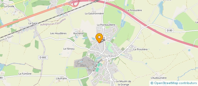 localisation de l'entreprise ETC PAYS DE LOIRE à LA BOISSIERE-DES-LANDES