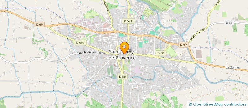 localisation de l'entreprise ETCAETERA à SAINT-REMY-DE-PROVENCE