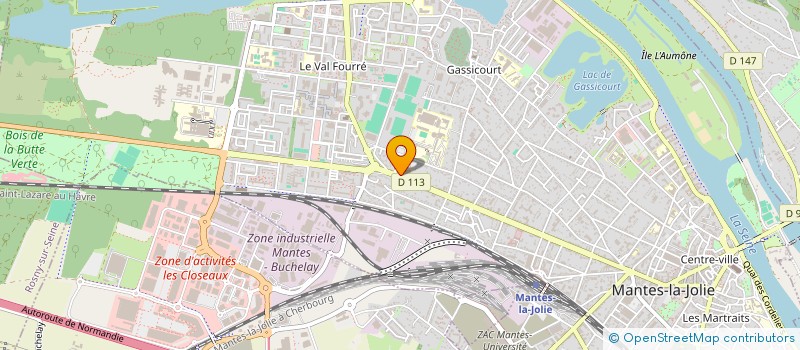 localisation de l'entreprise ETCAETERA CHANTE LA JOLIE !  MANTES-LA-JOLIE