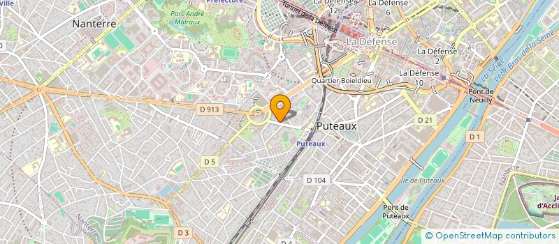 localisation de l'entreprise ETCAETERA PROD à PUTEAUX