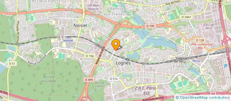 localisation de l'entreprise ETCE SERVICE à LOGNES