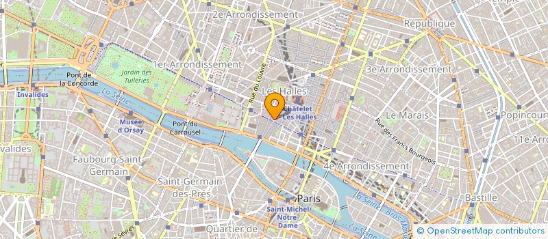 localisation de l'entreprise ETCETERA à PARIS