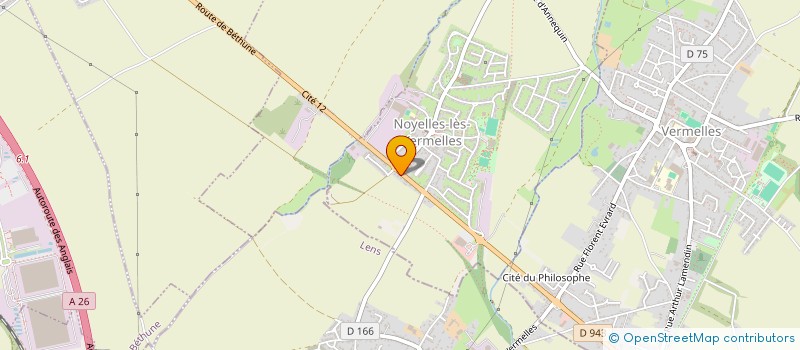 localisation de l'entreprise ETCETERA  NOYELLES-LES-VERMELLES