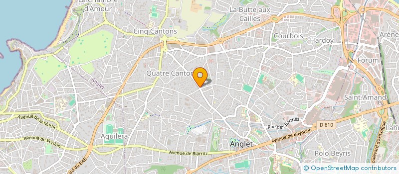 localisation de l'entreprise ETCHE-IMMO.COM  ANGLET