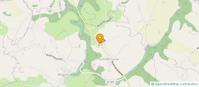 localisation de l'entreprise ETCHEA FAMILY  ARRAUTE-CHARRITTE