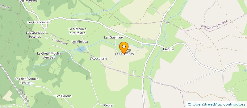 localisation de l'entreprise ETCHEA PROPERTIES  NEUVY-DEUX-CLOCHERS