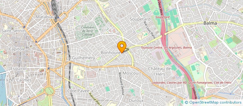 localisation de l'entreprise ETCHEBARNE MALAPRADE à TOULOUSE