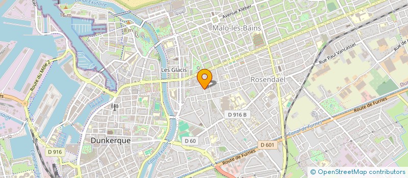 localisation de l'entreprise ETCHEBARR  DUNKERQUE