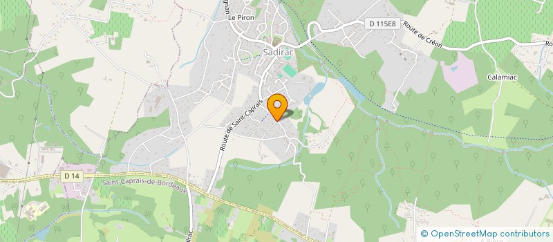 localisation de l'entreprise ETCHEBERRY  MERIGNAC