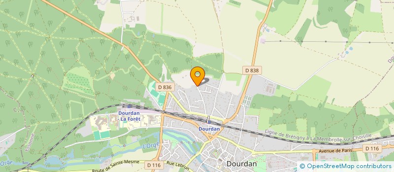 localisation de l'entreprise ETCHEBUGE  CORMEILLES-EN-PARISIS