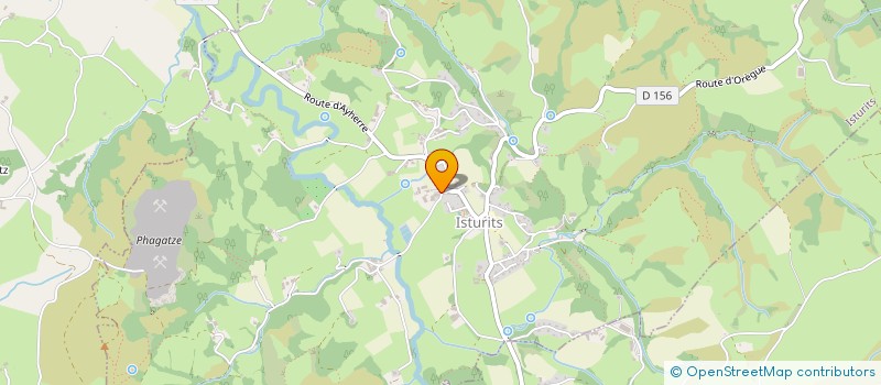 localisation de l'entreprise ETCHEPARIA  ISTURITS