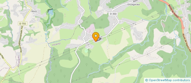 localisation de l'entreprise ETCHEVERRY DOMINIQUE à USTARITZ