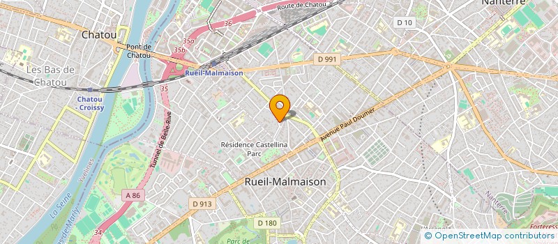 localisation de l'entreprise ETCHEVYK à RUEIL-MALMAISON