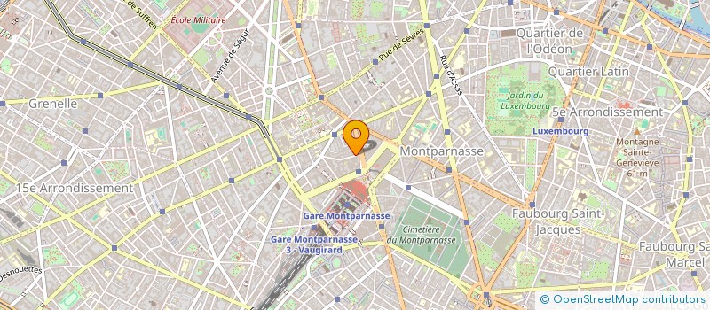 localisation de l'entreprise ETCI à PARIS